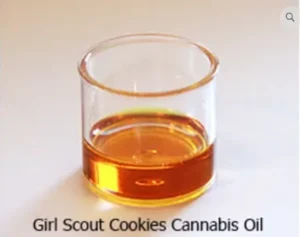 Huile de cannabis Girl Scout Cookies THC