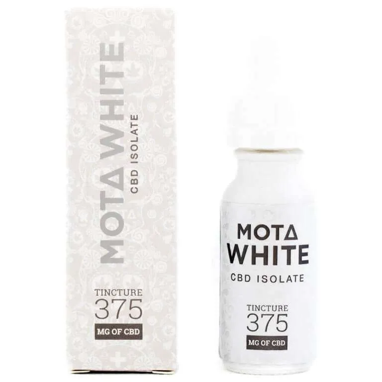 Teinture CBD Mota White 375 mg