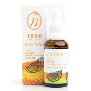 Teinture d'isolat de CBD Natuur 1000 mg