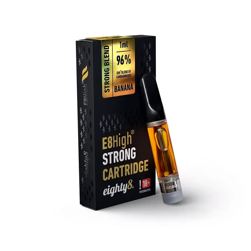Cartouche E8high 96 Strong Banana 1ml Cartridge Eighty 8